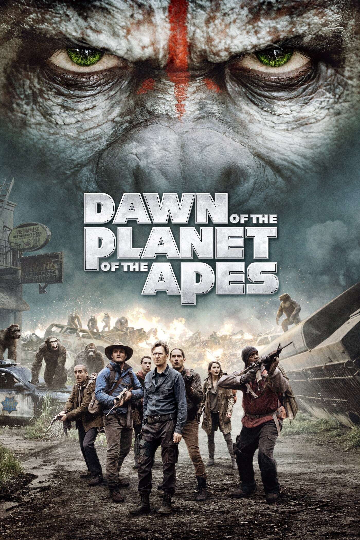 Dawn of the Planet of the Apes (2014) Dual Audio [Hindi + English] Full Movie BluRay