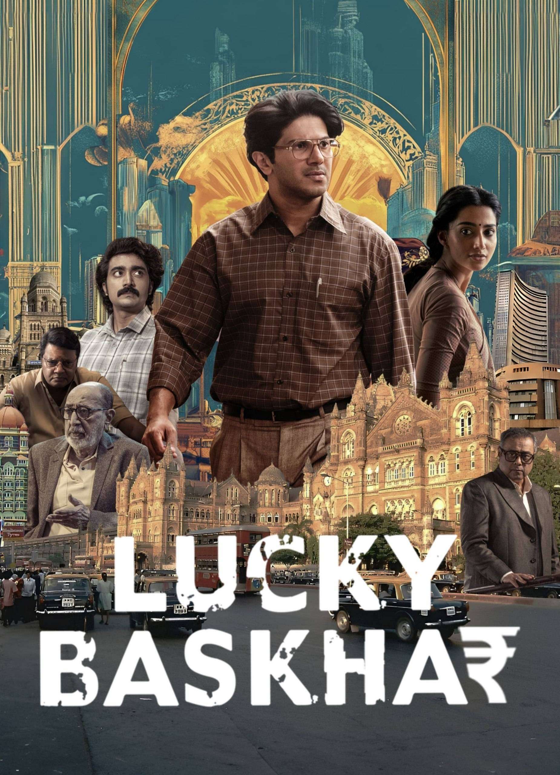 Lucky Baskhar (2024) Dual Audio [Hindi + Telugu] Full Movie WEB – DL